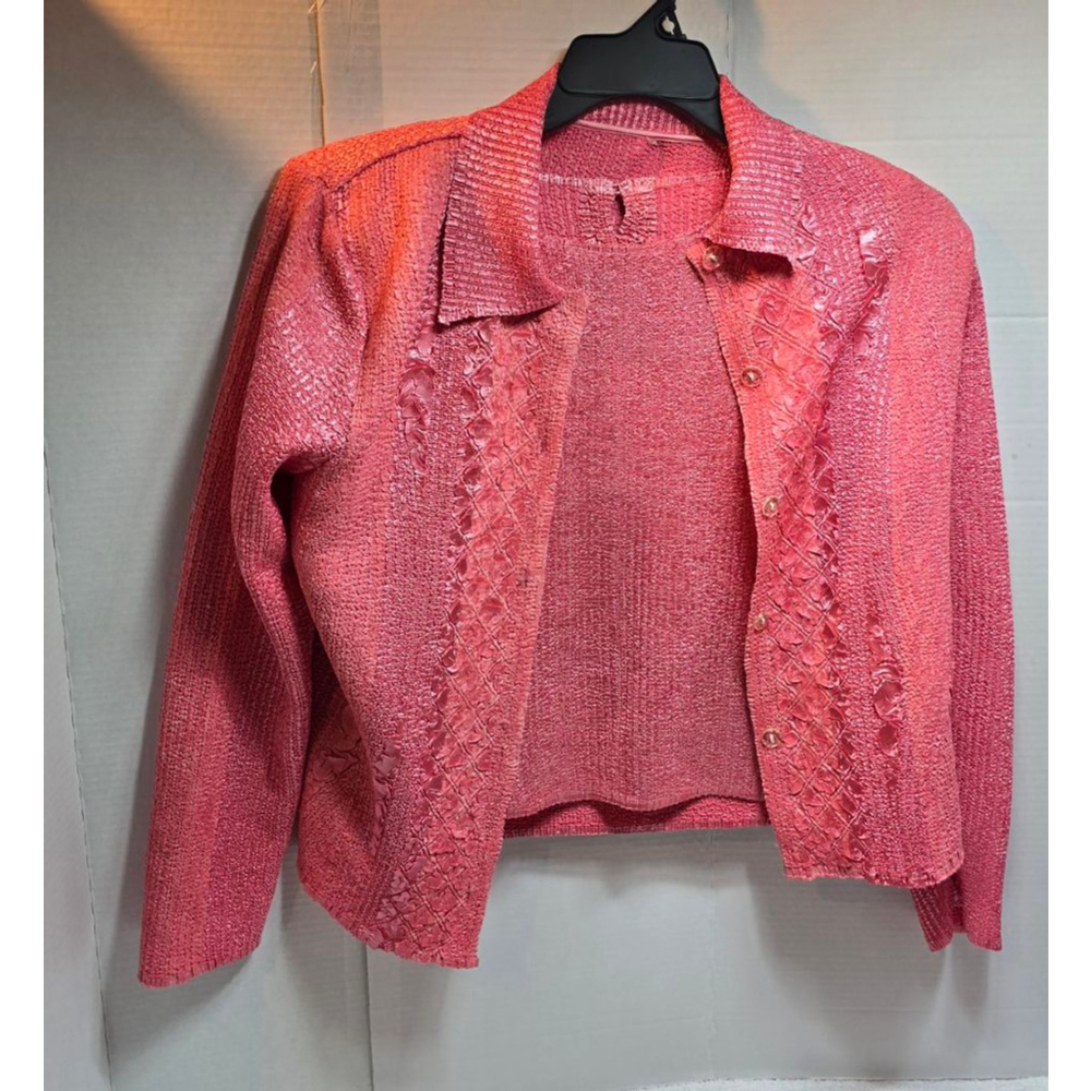 Women's Unbranded Pink Blazer & Suit Jacket medium